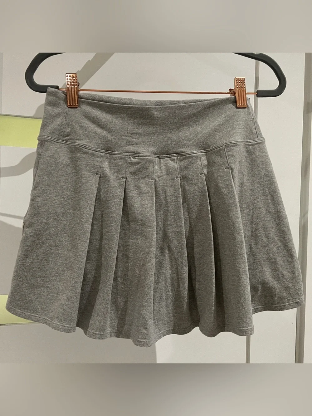 Vuori Women's Halo Performance Skirt Pale Grey Heather Small